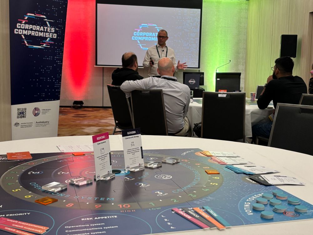 Corporates Compromised - photo of a workshop event