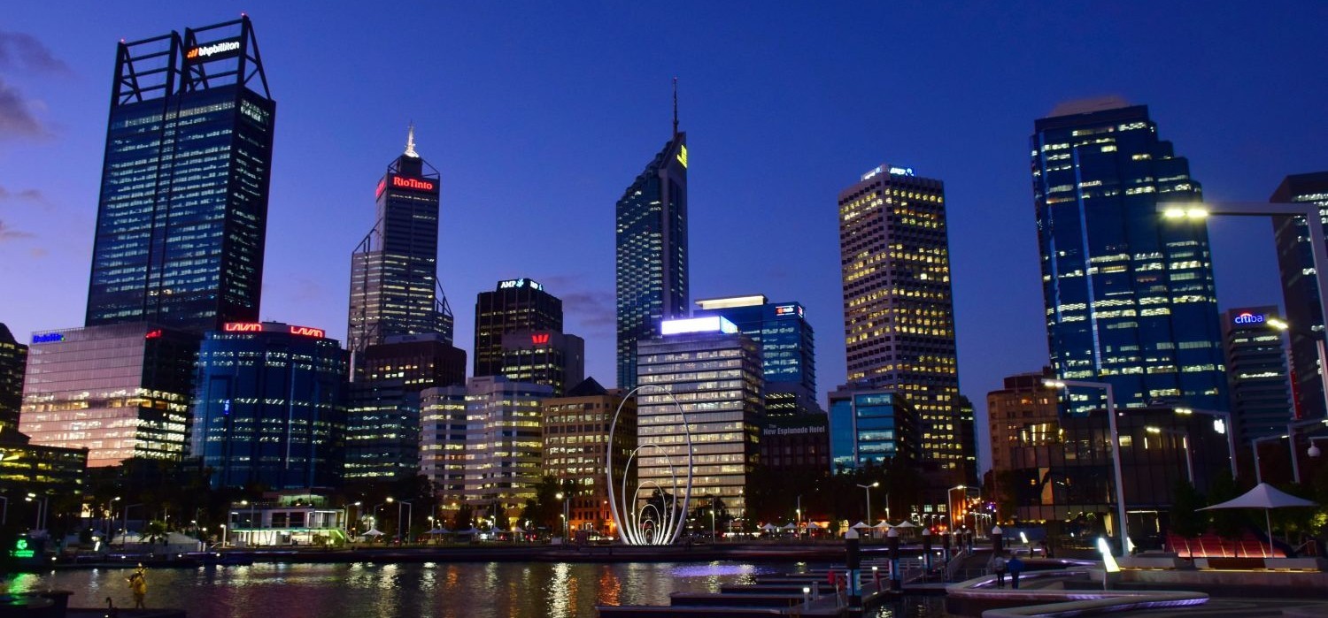 Perth Skyline at Night